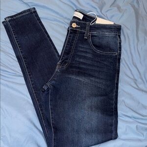 KanCan Deep Indigo Women's Skinny Jeans